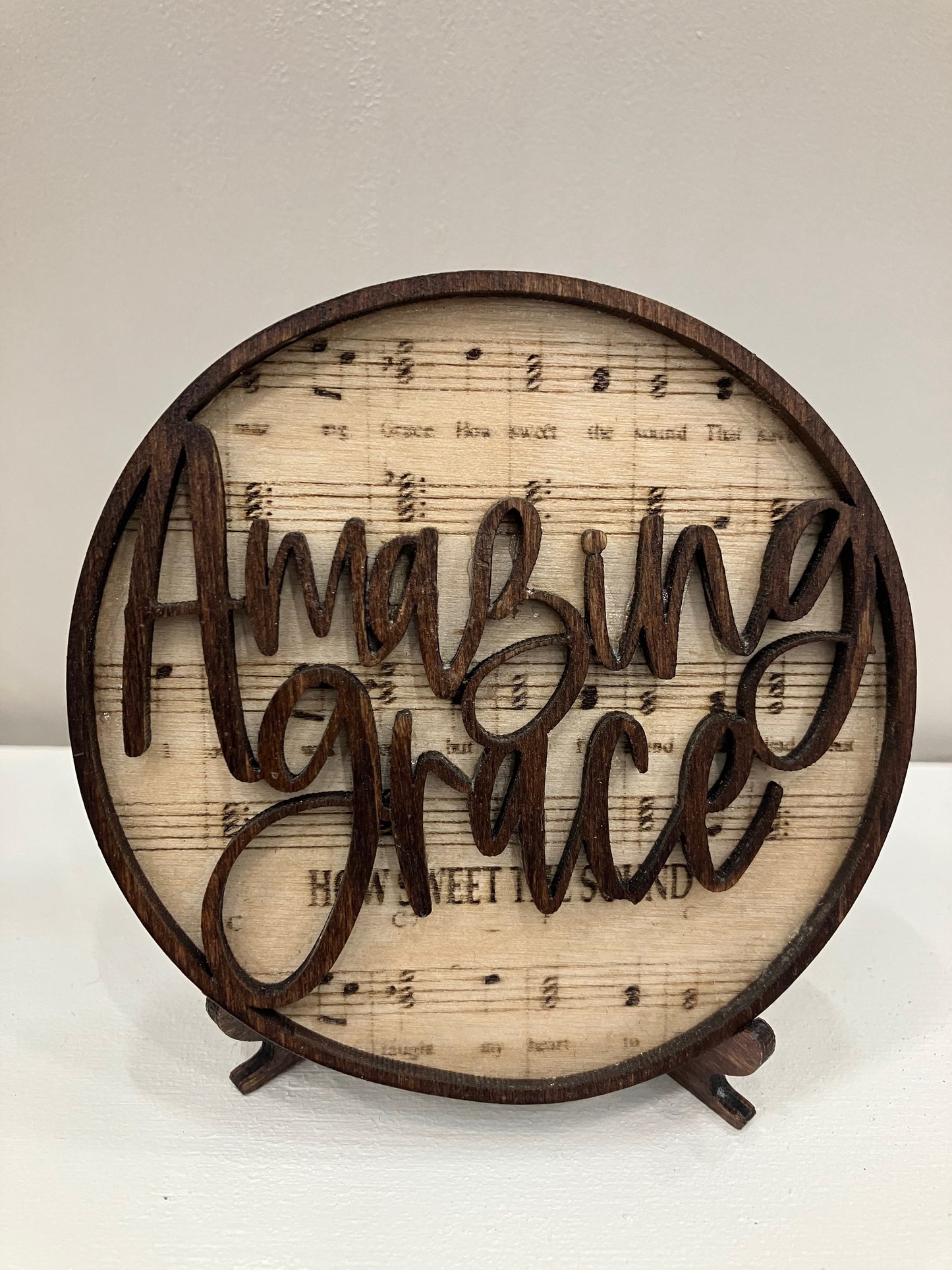 Amazing Grace Plaque