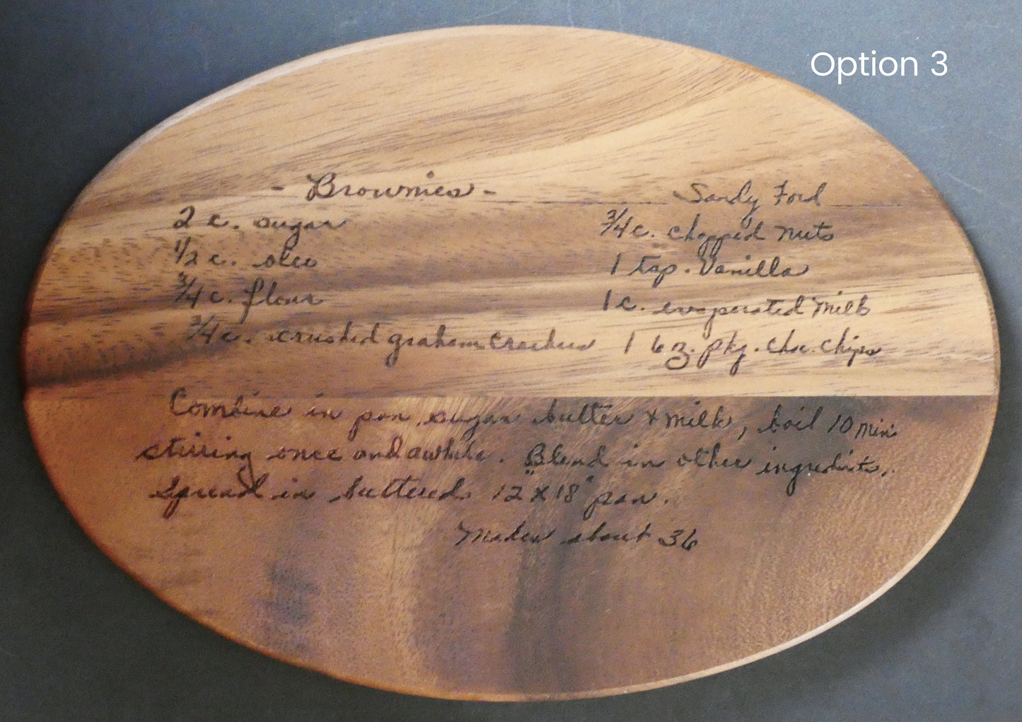 Personalized Charcuterie/Serving Board Set