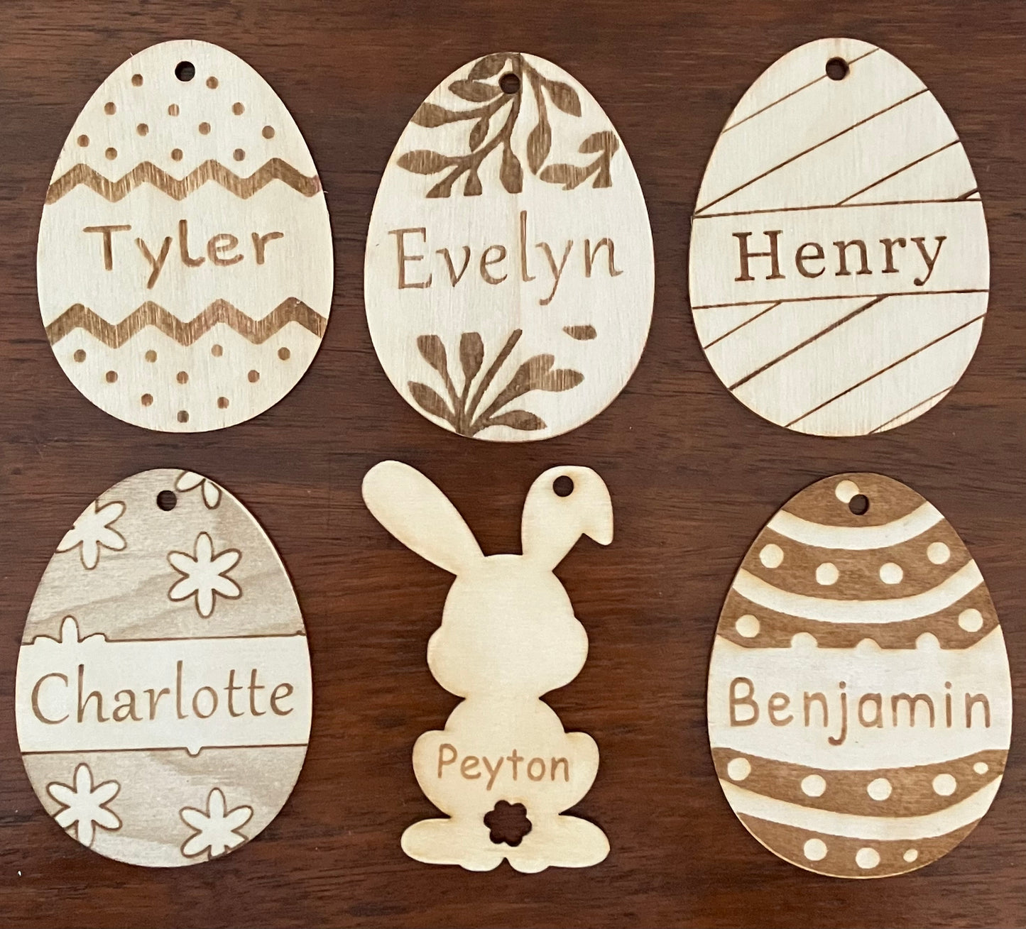 Custom engraved Easter Egg or Bunny