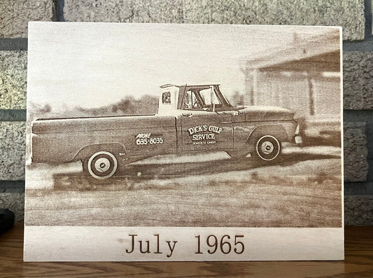 Wooden Photo - Memorable Ride